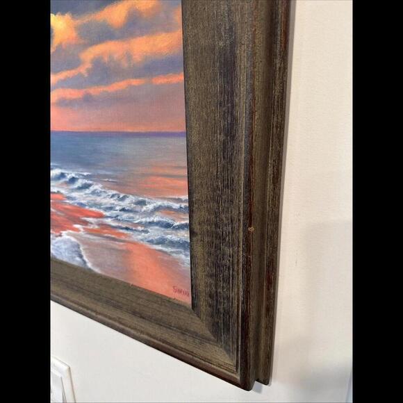 Original Susan Meyer Sinyai Oil on Panel 26" x 21" framed - Picture 9 of 16